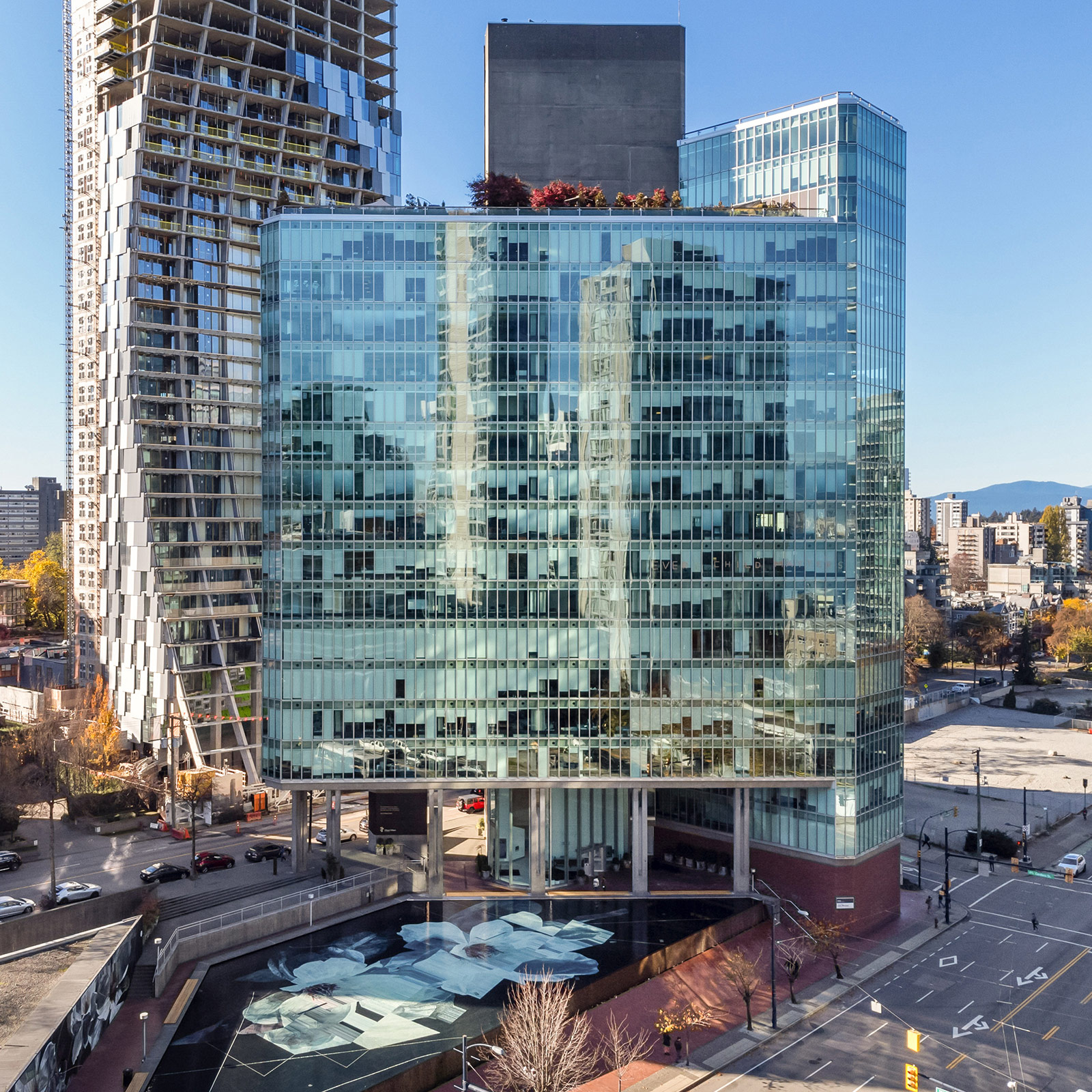 Exterior of 1500 West Georgia